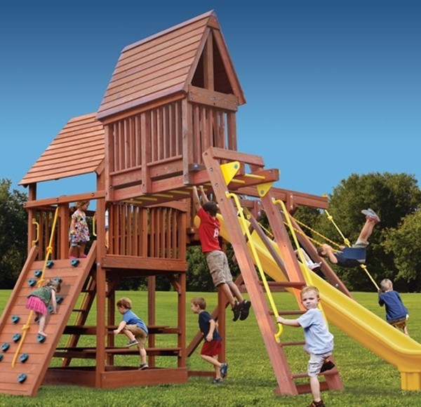 Millz House Play Set and Wooden Swing Set Sales + Installs MN