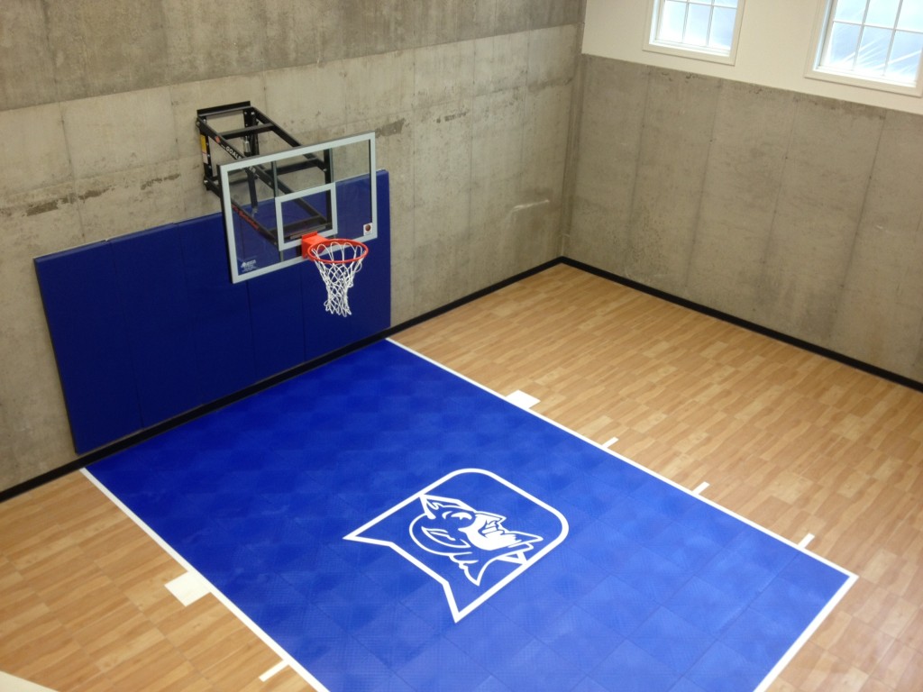 Indoor Home Gyms & Courts | Athletic Surfaces | Millz House