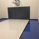 Floor Coating Basketball Court Millz House epoxy floor coating custom basketball court