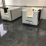 Metallic Floor Coating by Millz House Pet Grooming Salon Metallic Floor Coating by Millz House