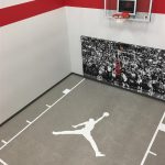 Parade of Homes_Blaine Millz House installed Basketball Court