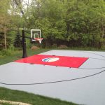 SnapSports Outdoor Basketball Court