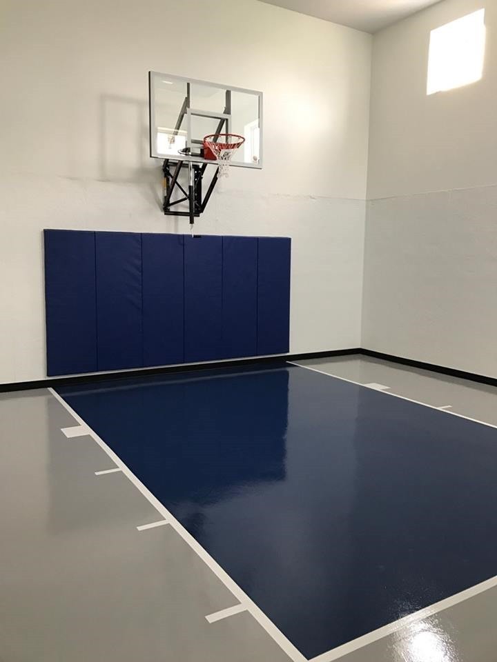 Millz House Floor Coatings Indoor Game Court Multisport Game Court