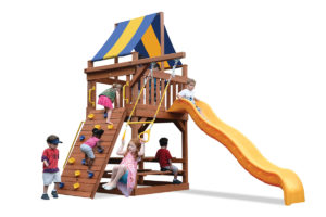 Original Fort Jr. play set is ideal for a tight space