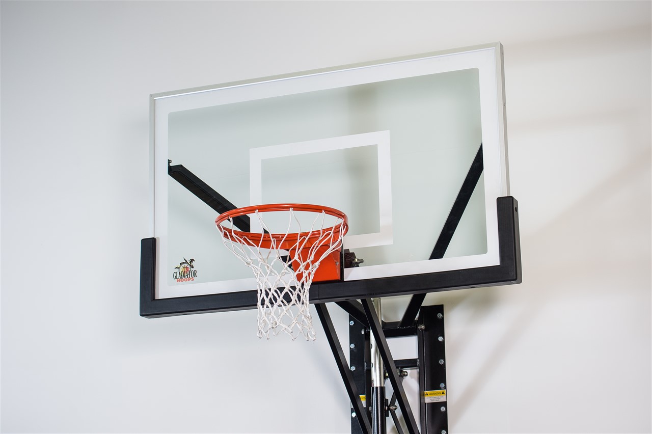 Gladiator Adjustable Basketball Hoop Gladiator Hoops wall mount adjustable basketball hoop